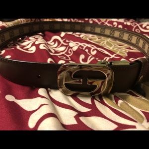 Gucci reversible belt SZ 35